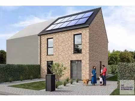 house with 3-4 bedrooms and 18 solar panels in aarschot