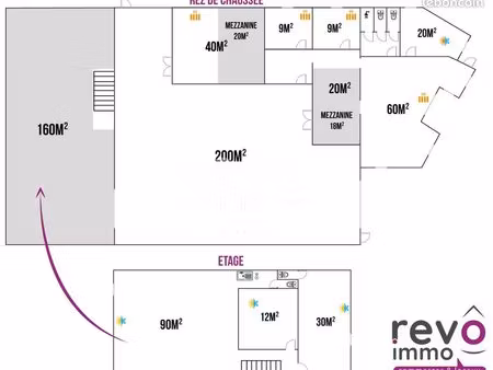 local 625 m² juigne sur loire