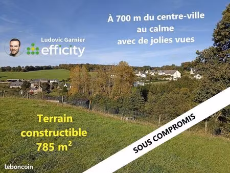 terrain 785 m² sourdeval