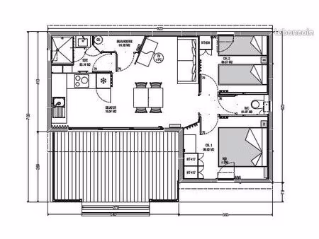 vente cottage jullouville les pins