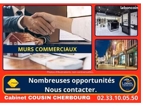 fonds de commerce 100 m²