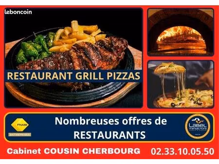 fonds de commerce pizzeria 70 m²