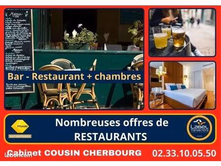 fonds de commerce restaurant beaumont hague