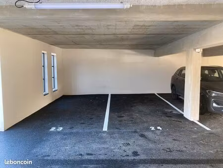 places de parking boxables