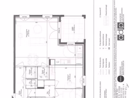 appartement 3 pièces 76 m²