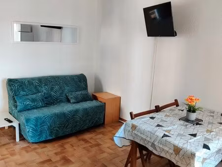 appartement meublé 28 m² – 100 m de la plage – le grau d’agde