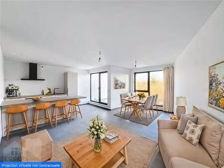 appartement 3 chambres + terrasse + parking