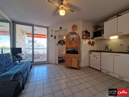 2 pièces cabine avec grand garage