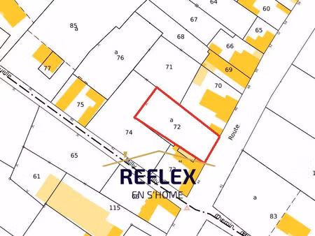 vente terrain 646 m² doullens (80600)