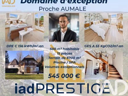 annonce vente maison 15 + pièces de 518m2 à aumale (76390) - paruvendu.fr ref 992784672156