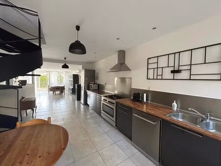 maison de ville t4 avec jardin