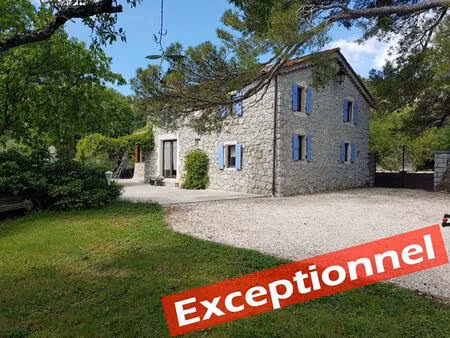 vente maison 10 pièces 163 m² sampzon (07120)