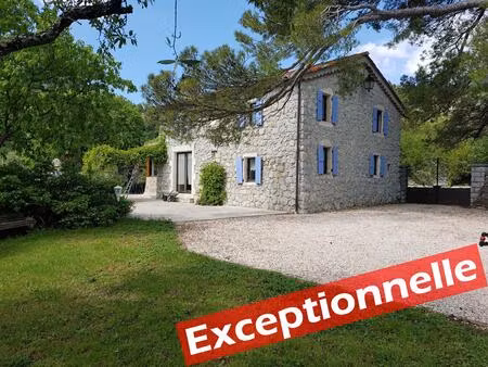 vente maison 10 pièces 180 m² sampzon (07120)