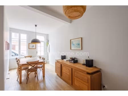 trouville sur mer - maison de ville - 74 m2 - 4 chambres - 5 minutes à pied de la gare snc