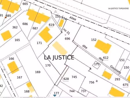 terrain constructible – vue sur l’oise – 754 m² à cergy
