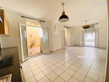 appartement t4 terrasse + garage perpignan quartier tribunal commerce - grande poste