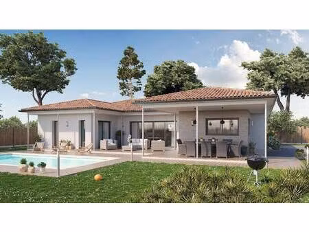 terrain avec maison neuve à vendre