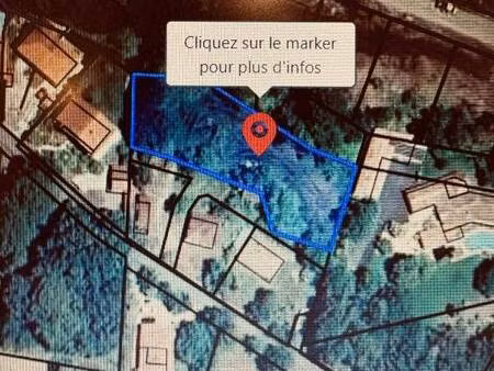 terrain constructible à vendre