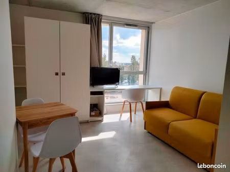 150 offert chaque mois pendant 3 mois - studio 19m² meublés et équipés en résidence étudia