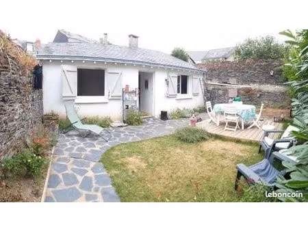 maison t2 avec jardin meublée