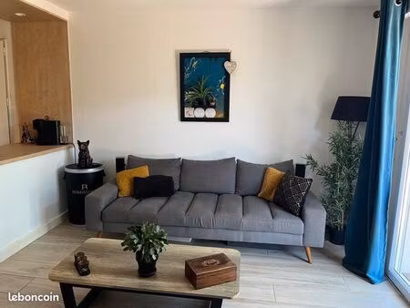 loue t2 meublé sur montrabe avec jardin