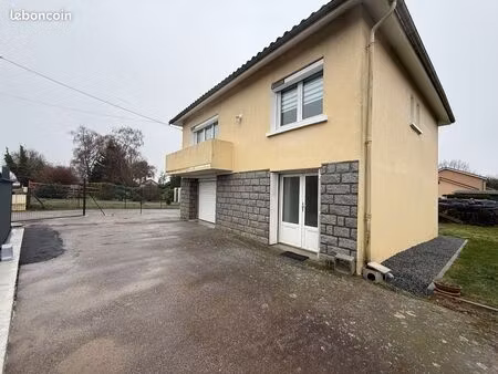 belle maison meublée de 79 28 m² - route de limoges  le vigen (côté limoges)  jardin  gara