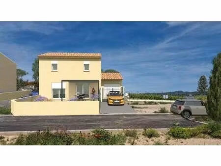 terrain avec maison neuve à vendre