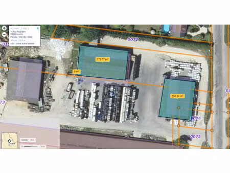 location commerce 525 m² à brienon-sur-armançon (89210)