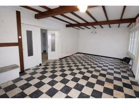 maison à rénover 4 chambres et hangar de 105 m²