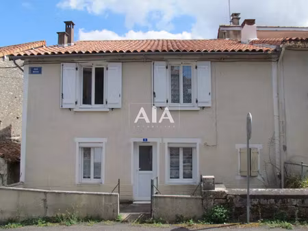 vente maison 4 pièces 66 m² ruffec (16700)