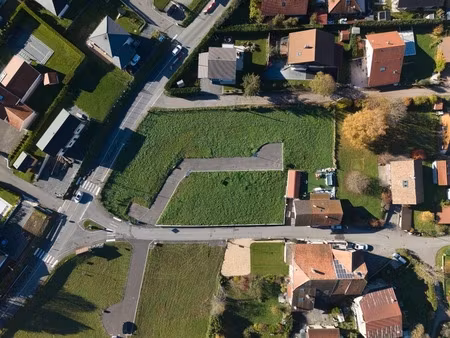 terrain à vendre de 377 00 m² draillant (74)