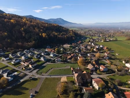 terrain à vendre de 431 00 m² draillant (74)