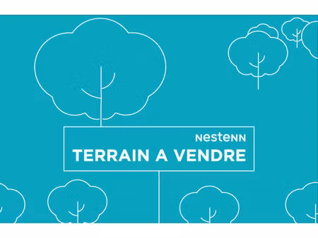a vendre terrain constructible de 526 m² aux ponts de cé  libre de constructeur !