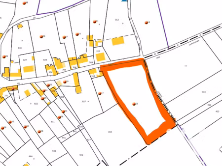 vente terrain 6513 m² à louâtre (02600)  98 000 €