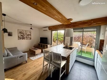 appartement 3 pièces - 50m2 - valbonne (haut-sartoux) - lumineux et meublé