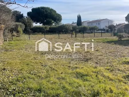 vente terrain 705 m² à la fare-les-oliviers (13580)  279 000 €