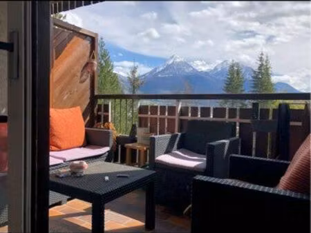 t2/3 meublé  balcon sud  vue imprenable