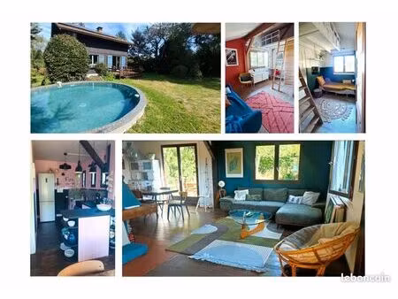 châlet à deux pas du lac