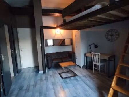 studio hypercentre avec mezzanine