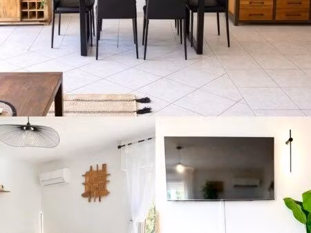 ? t3 moderne avec jardin – bail mobilité – 2 places parkings ?◊