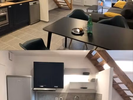 charmant duplex avec cour privative