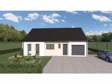 terrain avec maison neuve à vendre