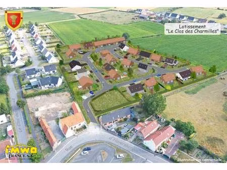 terrain constructible viabilisé à vendre