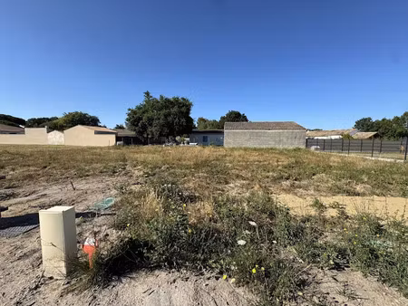 vente terrain à batir 505 m² à etaules (17750)  122 000 €