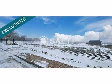 terrain constructible viabilisé à vendre