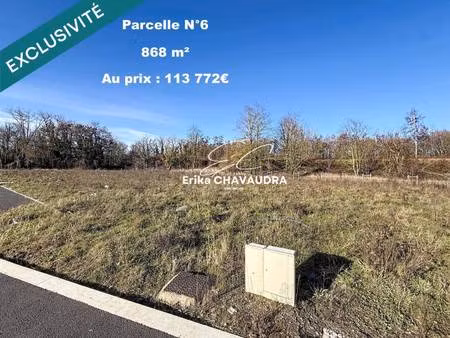 terrain constructible à vendre