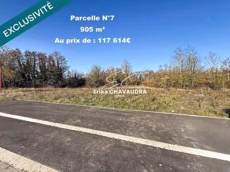 terrain constructible viabilisé à vendre