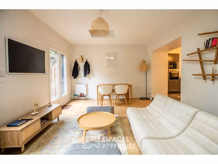 appartement de caractère avec jardin aux chartrons