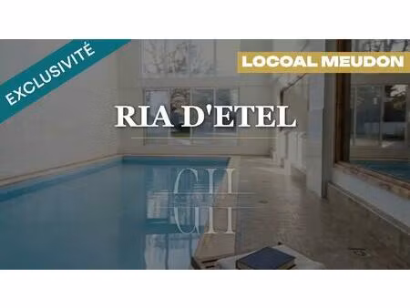 exclusivité – propriété 6 chambres avec piscine intérieure – 1 hectare – belz – fort rende