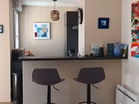 magnifique appartement entièrement rénové dans résidence calme et sécurisée avec piscine